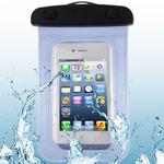 High Quality Waterproof Bag Protective Case for iPhone 5 & 5s & SE / iPhone 4 & 4S / 3GS / Other Similar Size Mobile Phones (Blue)