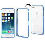 0.7mm Ultra Light Detachable Premium Metal Frame with Screwdriver & Screw for iPhone 5 & 5s & SE(Blue)