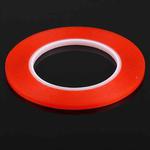 5mm Width Double Sided Adhesive Sticker Tape for iPhone / Samsung / HTC Mobile Phone Touch Panel Repair, Length: 25m(Red)