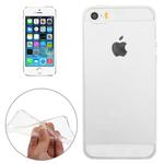 Smooth Surface TPU Case for iPhone 5 & 5S(Transparent)