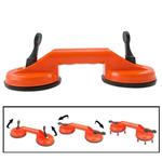 Double Suction Cup Dent Puller Glass Handle Repair Tool for PC / Laptop / iMac / LCD TV, Diameter: 11.5cm