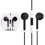 EarPods Wired Headphones Earbuds with Wired Control & Mic(Black)