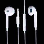 3.5mm Earphones with Wired Control and Mic for Android Phones / PC / MP3 Player / Laptops(White)