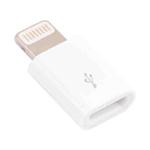 Micro USB Female to 8 Pin Male Mini Adapter(White)