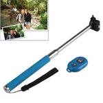 3 in 1 Kit Monopod + Phone Holder Clip + Bluetooth Remote Shutter, Max Length: 1.02m, for iPhone, Samsung, HTC, LG, Sony, Huawei, Lenovo, Xiaomi and other Smartphones(Blue)