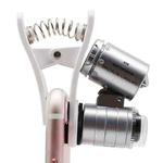 Universal Clip-type LED phone 60X Microscope / Micro Lens