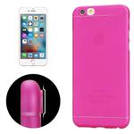 Ultrathin Camera Protection Design Translucence PP Case for iPhone 6 & 6S(Magenta)