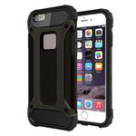 For iPhone 6 & 6s Tough Armor TPU + PC Combination Case(Black)