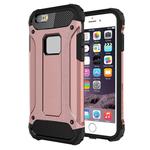 For iPhone 6 & 6s Tough Armor TPU + PC Combination Case(Rose Gold)