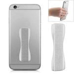 Finger Grip Phone Holder for iPhone, Galaxy, Sony, Lenovo, HTC, Huawei, and other Smartphones(Silver)