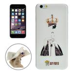 ENKAY Creative Character Pattern White TPU Protective Case for iPhone 6 & 6s