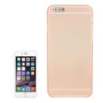 0.3mm Ultra-thin Polycarbonate Material PC Protection Shell for iPhone 6 Plus, Transparent Version / Matte Edition(Orange)