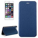 Denim Texture Horizontal Flip Leather Case with Holder for iPhone 6 Plus & 6S Plus(Dark Blue)