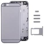 Full Assembly  Housing Cover for iPhone 6 Plus, Including Back Cover & Card Tray & Volume Control Key & Power Button & Mute Switch Vibrator Key(Grey)