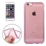 Electroplating TPU Case for iPhone 6 Plus & 6s Plus(Pink)