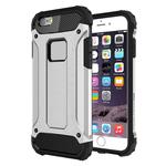 For iPhone 6 Plus & 6s Plus Tough Armor TPU + PC Combination Case(Silver)