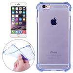 For iPhone 6 Plus & 6s Plus Shock-resistant Cushion TPU Protective Case(Blue)