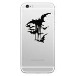 Hat-Prince Bats Pattern Removable Decorative Skin Sticker for  iPhone 8 & 8 Plus,iPhone 7 & 7 Plus  , iPhone 6s & 6s Plus, iPhone 6 & 6 Plus