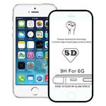 0.3mm Explosion-proof Full Screen Tempered Glass Film for iPhone 6 Plus(Black)