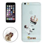 ENKAY Creative Character Pattern Transparent TPU Protective Case for iPhone 6 Plus & 6s Plus