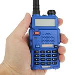 BAOFENG UV-5R Professional Dual Band Transceiver FM Two Way Radio Walkie Talkie Transmitter(Blue)