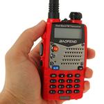 BAOFENG UV-5RA Professional Dual Band Transceiver FM Two Way Radio Walkie Talkie Transmitter(Red)