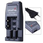 UltraFire Rapid Battery Charger 14500 / 17500 / 18500 / 17670 / 18650, Output: 4.2V / 450mA , EU Plug(Grey)