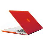 Frosted Hard Protective Case for Macbook Pro Retina 15.4 inch  A1398(Red)