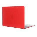 Colored Transparent Crystal Hard Protective Case for Macbook 12 inch(Red)