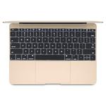 Soft 12 inch Silicone Keyboard Protective Cover Skin for new MacBook, American Version(Black)