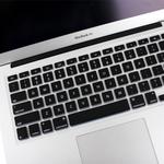 ENKAY Soft Silicone Keyboard Protector Cover Skin for MacBook Air 13.3 inch & Macbook Pro with Retina Display 13.3 inch & 15.4 inch (US Version) / A1398 / A1425 / A1369 / A1466 / A1502(Black)