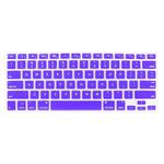 ENKAY for MacBook Pro 13.3 inch & 15.4 inch & 17.3 inch (US Version) / A1278 / A1286 Silicone Soft Keyboard Protector Cover Skin(Purple)