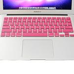 ENKAY for MacBook Air 11.6 inch (US Version) / A1370 / A1465 Colorful Soft Silicon Keyboard Protector Cover Skin(Pink)