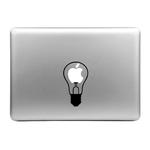 Hat-Prince Small Lamp Bulb Pattern Removable Decorative Skin Sticker for MacBook Air / Pro / Pro with Retina Display, Size: S