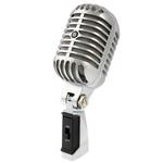 Professional Wired Classical Dynamic Microphone, Length: 18cm (Silver)