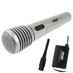 Handheld Wireless / Wired Microphone with Receiver & Antenna, Effective Distance: 15-30m
