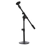 Adjustable Table Microphone Holder, Clip Diameter: 25-28mm, Height: 25-40cm