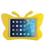 Butterfly EVA Protective Case with Holder for iPad mini 3 / 2 / 1(Yellow)