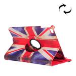 Retro UK Flag Pattern litchi Texture 360 Degrees Rotating Leather Case with Holder for iPad mini 4