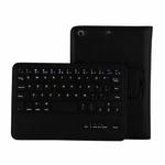For iPad mini 4 / mini 3 / mini 2 / mini Detachable Bluetooth Keyboard and Leather Tablet Case with Holder(Black)