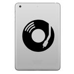 ENKAY Hat-Prince Record Pattern Removable Decorative Skin Sticker for iPad mini / 2 / 3 / 4