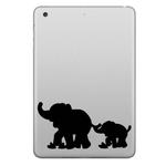 ENKAY Hat-Prince Elephants Pattern Removable Decorative Skin Sticker for iPad mini / 2 / 3 / 4
