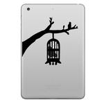 ENKAY Hat-Prince Birdcage Pattern Removable Decorative Skin Sticker for iPad mini / 2 / 3 / 4