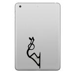 ENKAY Hat-Prince Push the Apple Pattern Removable Decorative Skin Sticker for iPad mini / 2 / 3 / 4