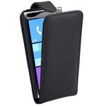 Vertical Flip Leather Case for Nokia Lumia 1020 (Black)