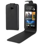 Vertical Flip Leather Case for HTC Desire 601 / Zara(Black)
