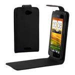 High Quality Leather Case for HTC One S(Z520e)(Black)
