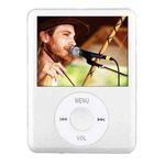 1.8 inch TFT Screen MP4 Player with TF Card Slot, Support Recorder, FM Radio, E-Book and Calendar(Silver)