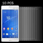 10 PCS for Sony Xperia Z3 / L55T / L55U 0.26mm 9H Surface Hardness 2.5D Explosion-proof Tempered Glass Screen Film