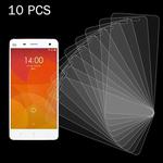 10 PCS for Xiaomi Mi 4 0.26mm 9H Surface Hardness 2.5D Explosion-proof Tempered Glass Screen Film
